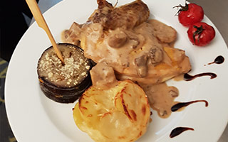 Le Château de L'hers, cuisine et plats régionaux dans un restaurant aux portes de toulouse